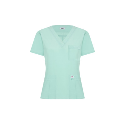 Breathing Scrub Top - Mint / Menta